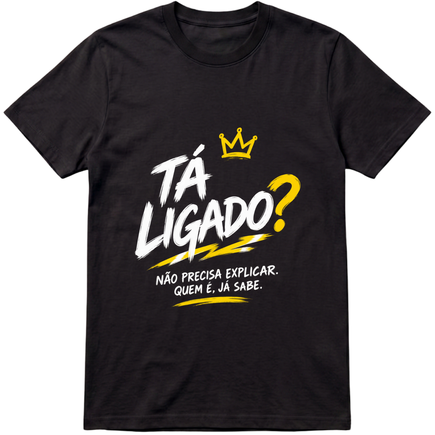 "Camiseta Basic Quem è ja sabe" Camiseta Premium Unissex