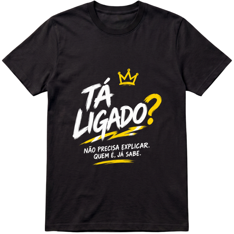 "Camiseta Basic Quem è ja sabe" Camiseta Premium Unissex