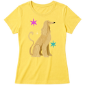 "Galgo Afegão" Blusa Baby Look