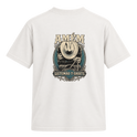"Estampa/AMÉM" Camiseta Regular Suedine
