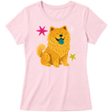 "Chow chow" Blusa Baby Look