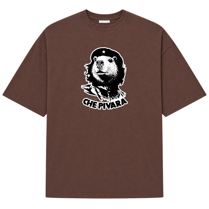 "Che Pivara DTF" Camiseta Oversized Suedine 220g
