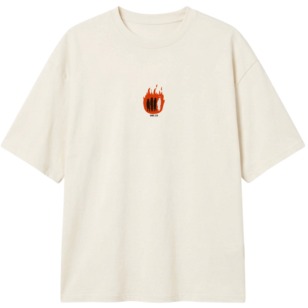 "4º Homem na Fornalha" Camiseta Oversized Classic