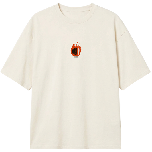 "4º Homem na Fornalha" Camiseta Oversized Classic