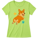 "Corgi" Blusa Baby Look