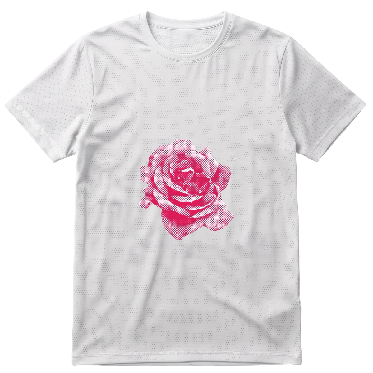 "Camiseta Pinky Rose" Camiseta Regular Poliamida UV