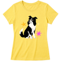 "Border collie" Blusa Baby Look