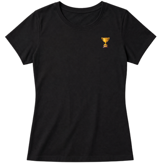 "Baby Look Classic VCTR “Aquele Que Vencer”" Blusa Baby Look