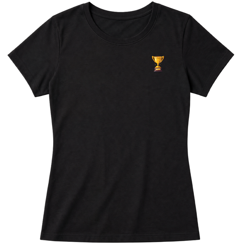 "Baby Look Classic VCTR “Aquele Que Vencer”" Blusa Baby Look