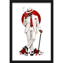 ""Seu Zé" Full Art - Quadro Tradicional" Quadro tradicional sem vidro acrílico
