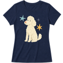 "Poodle" Blusa Baby Look