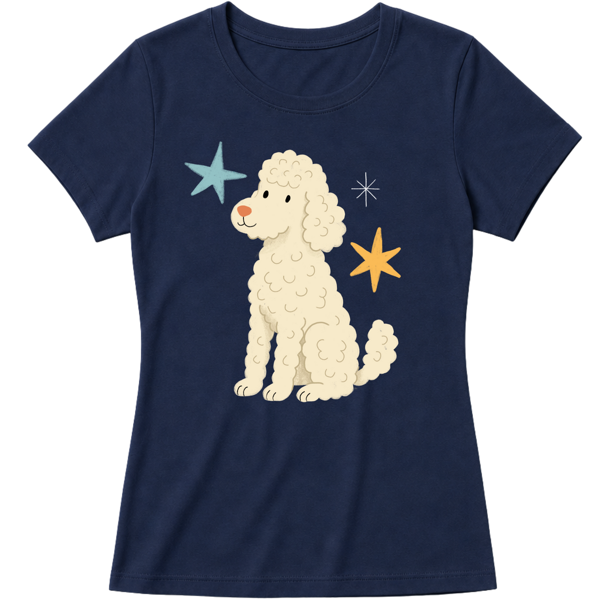"Poodle" Blusa Baby Look