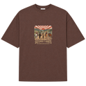 "Estampa/AMAZONAS" Camiseta Oversized Suedine 220g