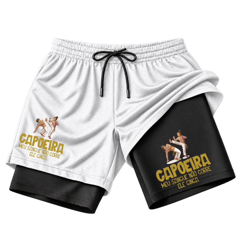 "Capoeira #01" Short 2 em 1