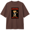 "Capivara Rock & Roll  DTG" Camiseta Oversized Classic