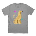 "Galgo afegão" Camiseta Básica Unissex