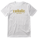"Cristã Católica Catholic Since 33 A.D." Camiseta Regular Poliamida UV