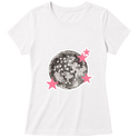 "Baby Look Pinky Disco" Blusa Baby Look