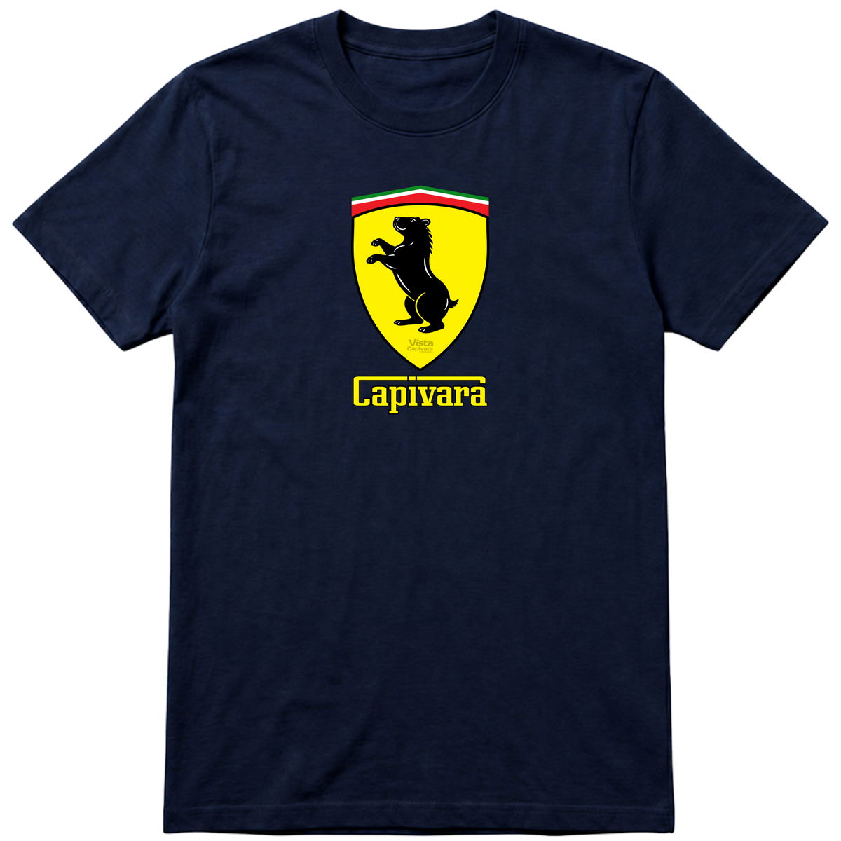 "Capivara Rampante DTG" Camiseta Premium Unissex