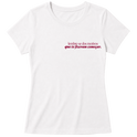 "Baby Look Classic - Lembre-se" Blusa Baby Look
