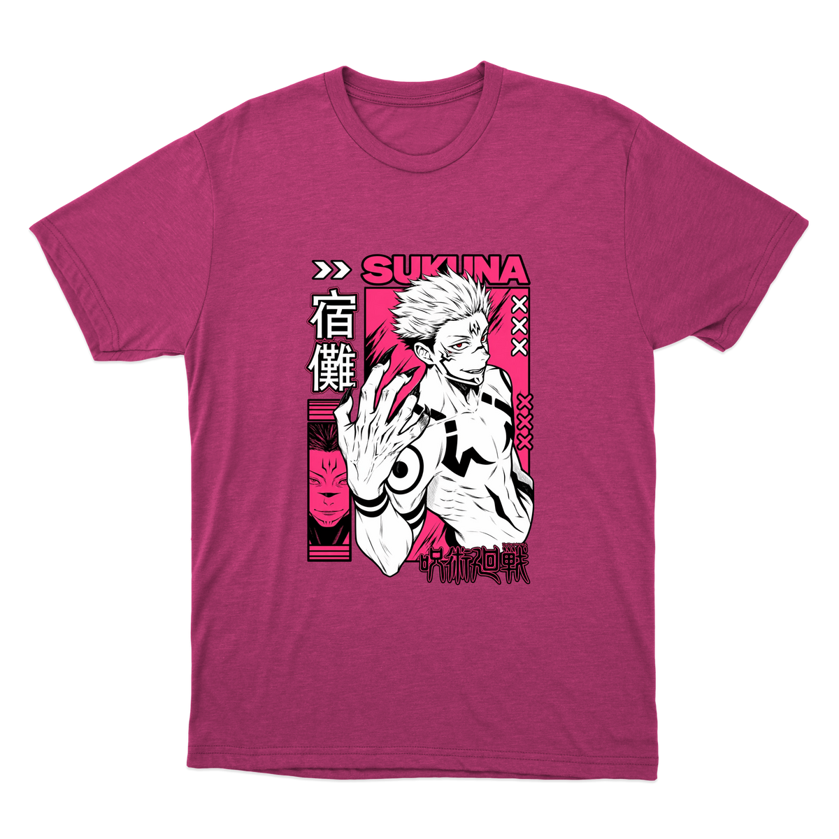 "Jujutso Kaisen - Sukuna" Camiseta Básica Unissex