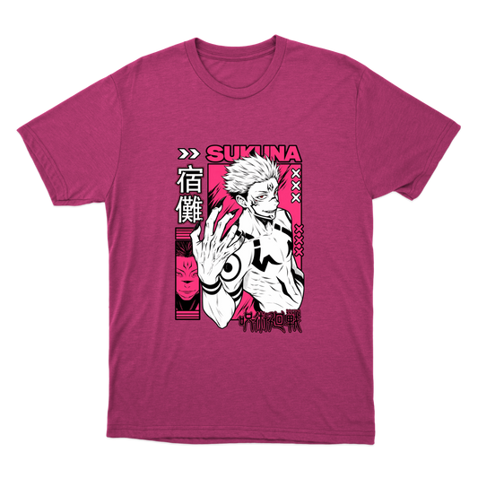 "Jujutso Kaisen - Sukuna" Camiseta Básica Unissex
