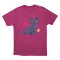 "Gata cinza" Camiseta Básica Unissex