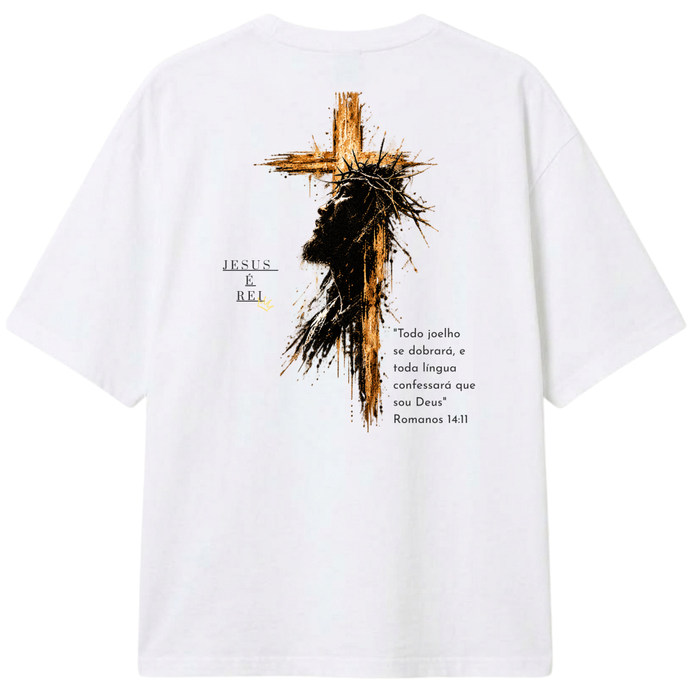 "Rei dos Reis" Camiseta Oversized Classic