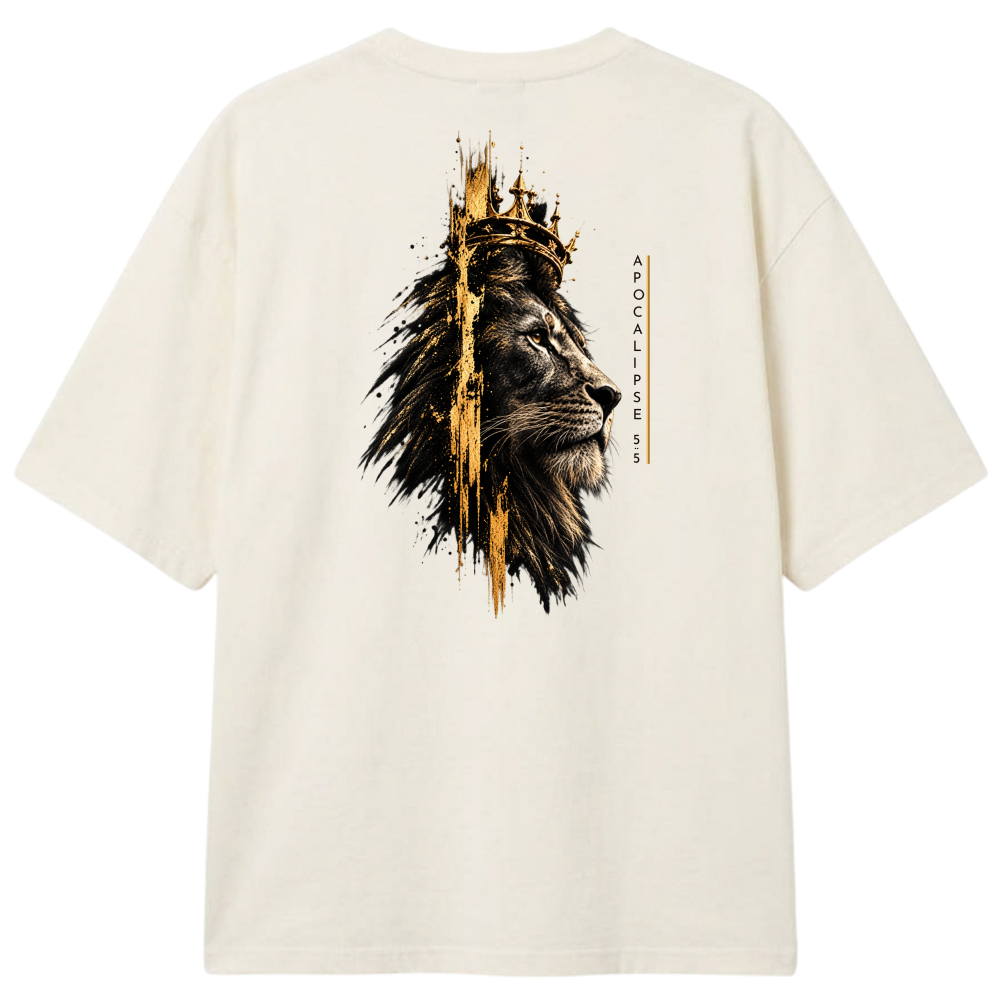 "Leão de Judá" Camiseta Oversized Classic