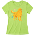 "Golden retrivier" Blusa Baby Look