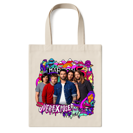 "Maroon 5 — Overexposed" Ecobag