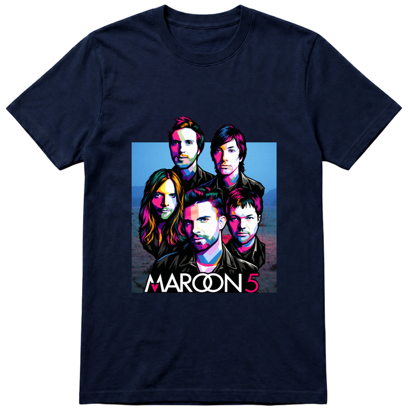"Maroon 5 - Colors" Camiseta Premium Unissex