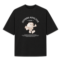 "Jovens Adultos Club" Camiseta Oversized Suedine 220g
