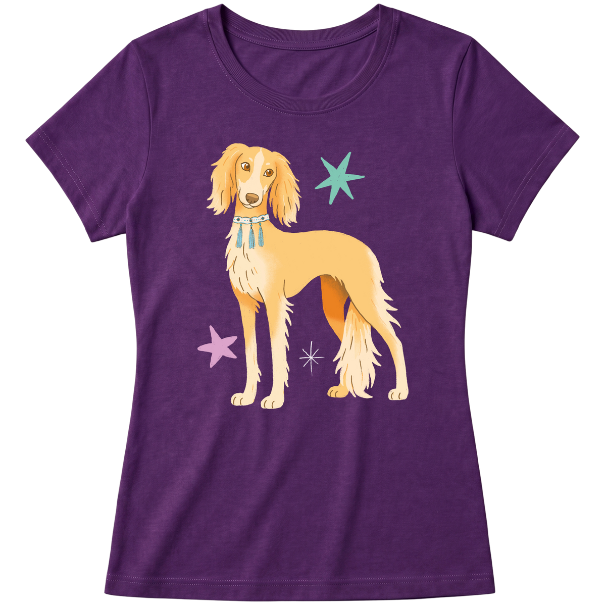 "Saluki" Blusa Baby Look
