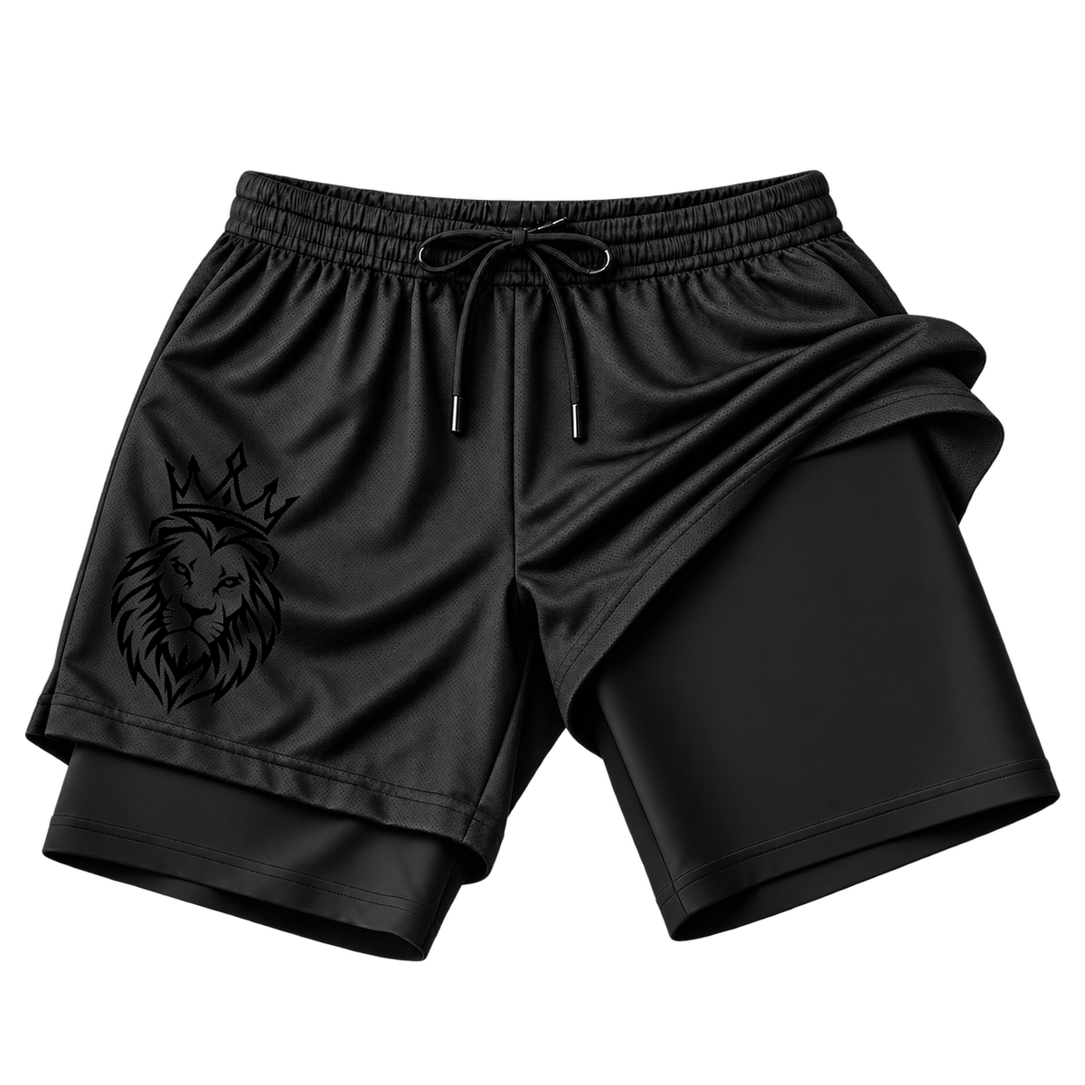 "Short Dryfit Basic 2 em 1" Short 2 em 1