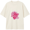 "Camisa Oversized Pinky Rose" Camiseta Oversized Classic