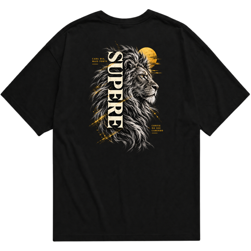 "Camiseta Oversized Essential - Supere" Camiseta Oversized Básica
