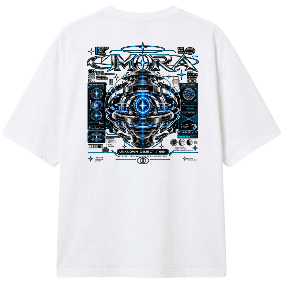 "Camiseta CIMORA - Unknown Object" Camiseta Oversized Classic