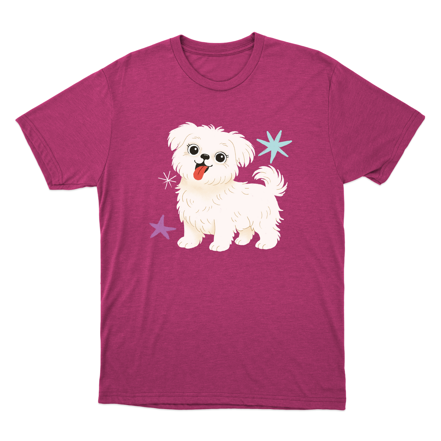 "Maltês" Camiseta Básica Unissex