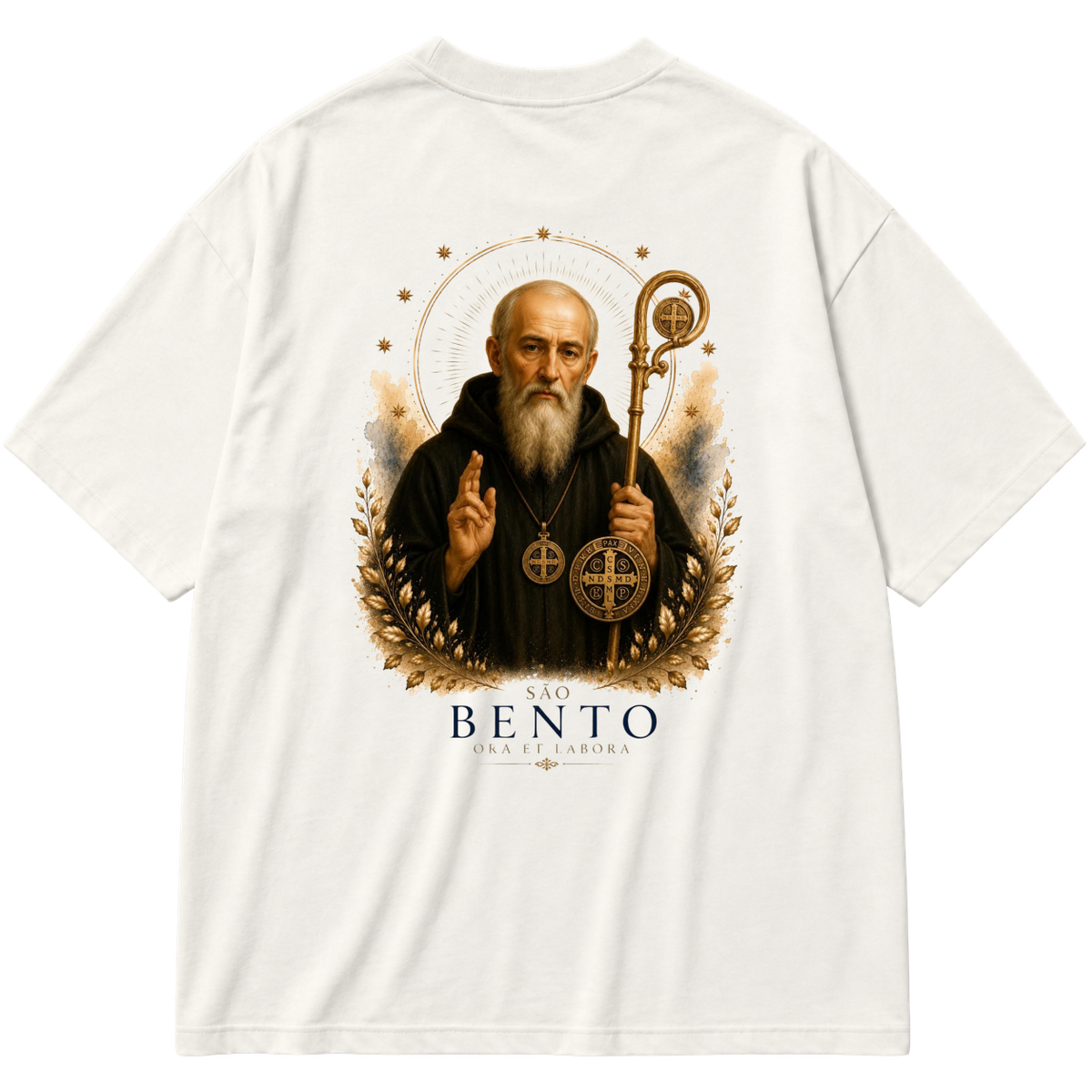 "Oversized - São Bento" Oversized Premium 96% algodão 4% Elastano