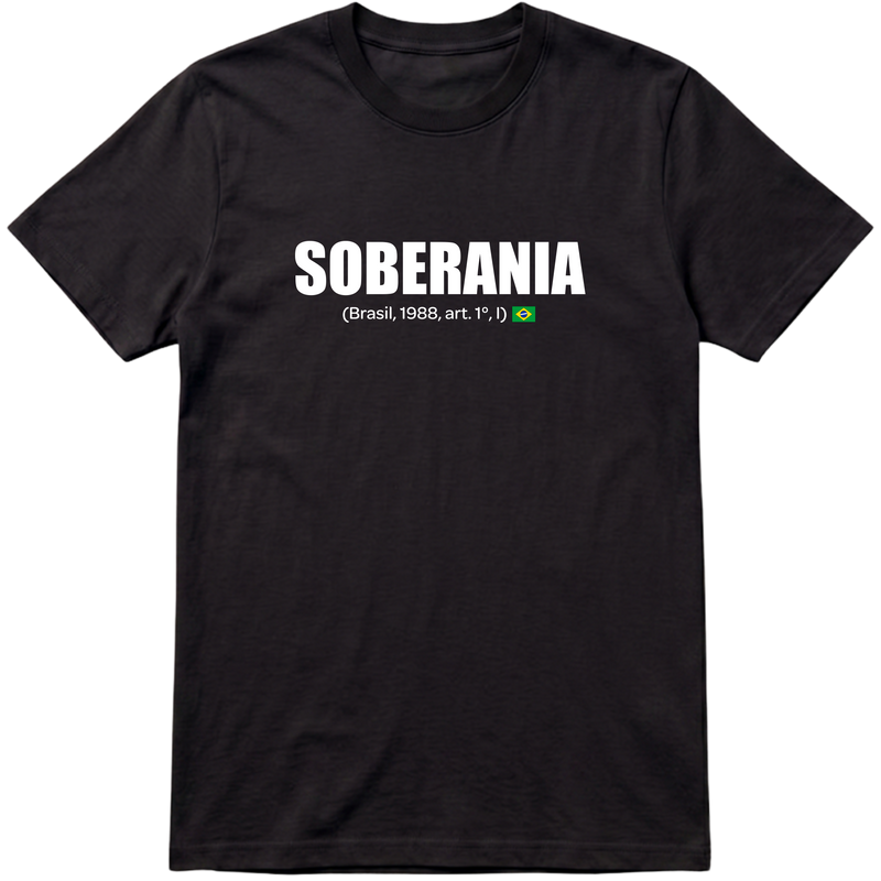 "SOBERANIA CF 88" Camiseta Premium Unissex Bunker Studios