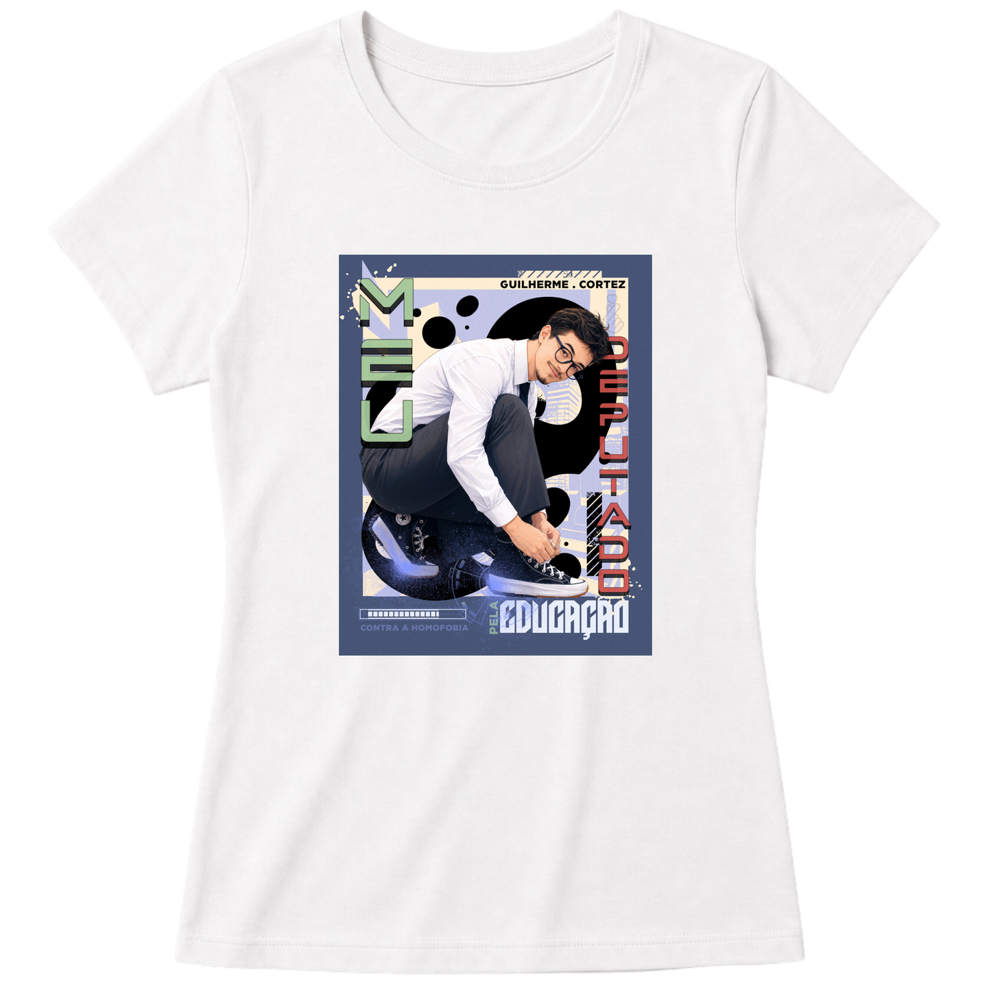 "Cortez KPop Babylook" Blusa Baby Look