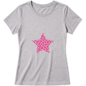 "Baby Look Pinky Star" Blusa Baby Look