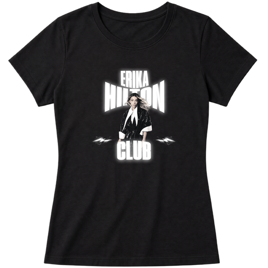 "Erika Hilton Club Baby Look" Blusa Baby Look