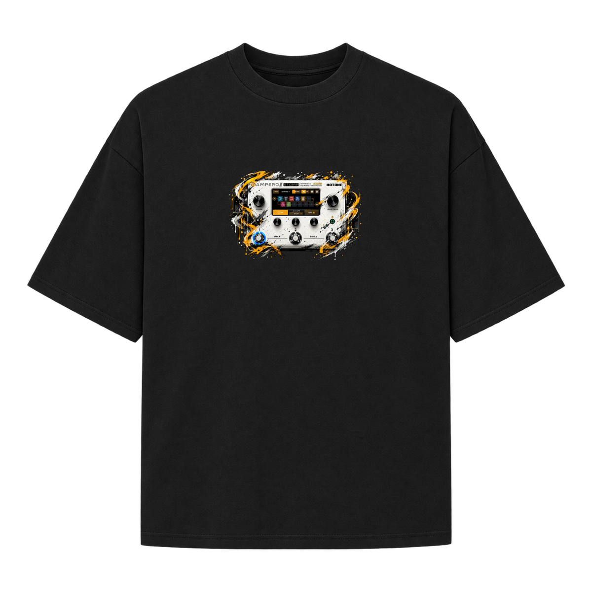 "AMPERO // STOMP" Camiseta Oversized Suedine 220g