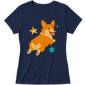 "Corgi" Blusa Baby Look