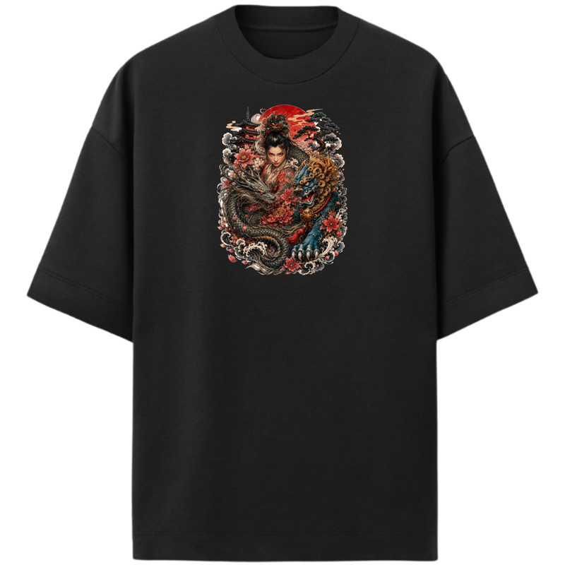 "GUADIAN DRAGONS" Camiseta Oversized Premium