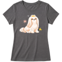 "lhasa apso" Blusa Baby Look
