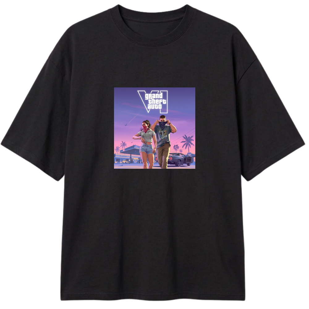 "VI.CE CITY THEMES" Camiseta Oversized Classic