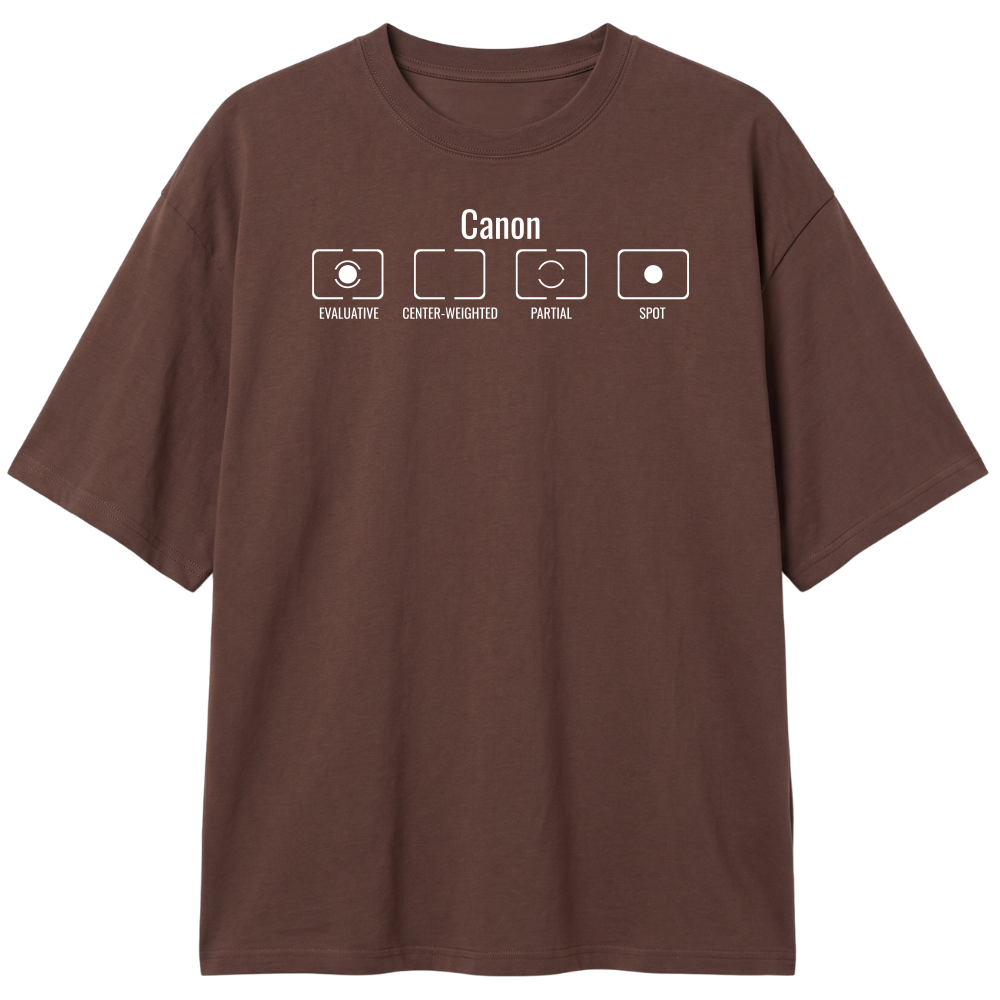 "Fotômetro Canon" Camiseta Oversized Classic